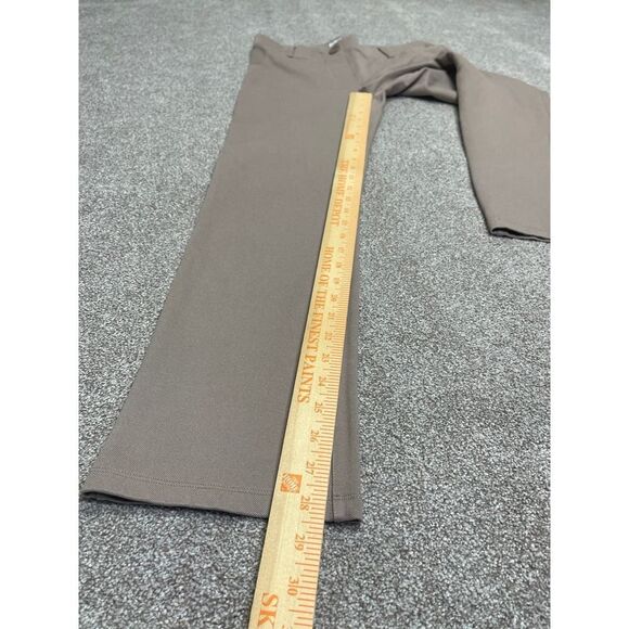 Betabrand Women sz small petite straight Dress Pant Yoga tan Stretch Pull On - Picture 7 of 12